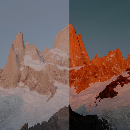 Before and After comparison applying a custom LUT for Drone videos!